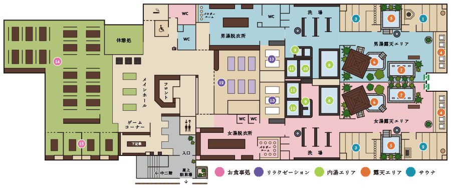 フロアマップ